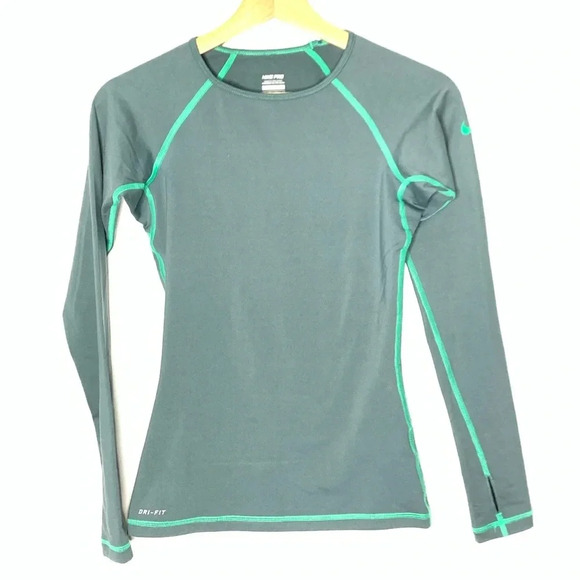 Nike Pro along Sleeve Top Size xs - Picture 1 of 5